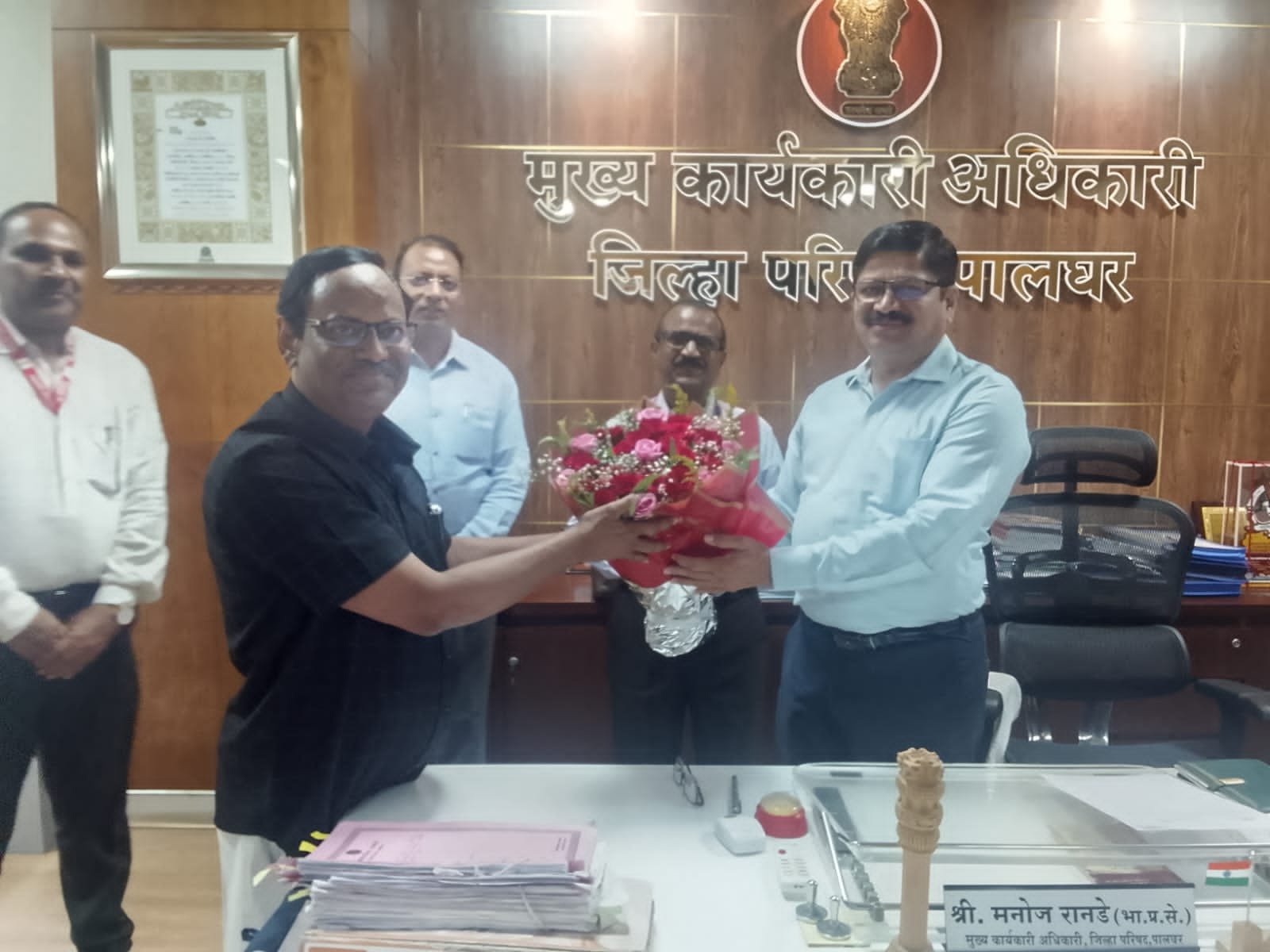 राजेंद्र पाटील यांची पालघर जिल्हा परिषदेत अतिरिक्त मुख्य कार्यकारी अधिकारीपदी नियुक्ती